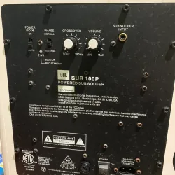 Loa Subwoofer JBL SUB 100P công suất 100W màu trắng chính hãng 715692