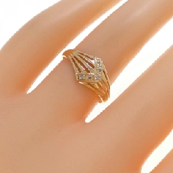 Nhẫn kim cương K18YG 0.03CT - Hàng hiệu Chính hãng 853011