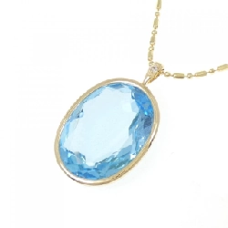 K18YG Blue Topaz Necklace - Hàng hiệu Authentic 863172