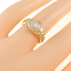 Nhẫn kim cương 750YG 0.27CT 671638