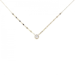 K18YG Dây chuyền kim cương 0.13CT - Hàng hiệu Chính hãng