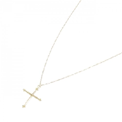 K18YG Dây chuyền hình chữ thập - Hàng hiệu Authentic 863137