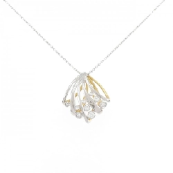 PT900/K18YG/PT850 Dây chuyền kim cương 0.37CT - Hàng hiệu Chính hãng