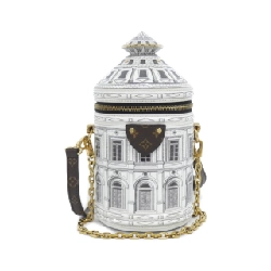 Túi xách vai Louis Vuitton Monogram (LV X Fornasetti) Cannes M59143 - Hàng hiệu Chính hãng