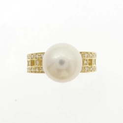 Nhẫn ngọc trai Akoya K18YG 8.9mm - Hàng hiệu Chính hãng 852967