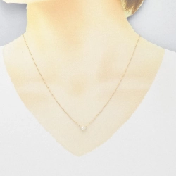 K18YG Dây chuyền kim cương 0.366CT E VS2 hình trái tim - Hàng hiệu Chính hãng 874579