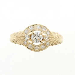 Nhẫn kim cương K18YG 0.14CT - Hàng hiệu Chính hãng 851166