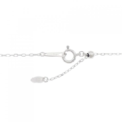 K18WG Dây chuyền kim cương chéo 0.30CT - Hàng hiệu Chính hãng 862988