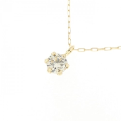 Dây chuyền kim cương K18YG 0.10CT - Hàng hiệu Chính hãng 858198