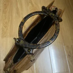 Túi nữ phom hộp da thật 2hand 976451