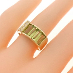 Nhẫn Peridot K18YG - Hàng hiệu Chính hãng 846675