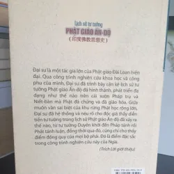 Sách Lịch sử tư tưởng Phật giáo Ấn-Độ - mới 694110