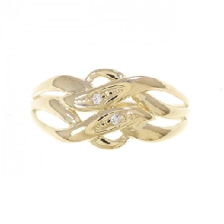 Nhẫn kim cương K18YG 0.013CT - Hàng hiệu Authentic 847223