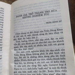 Vì một cách tiếp nhận tác phẩm văn học, tập hợp những bài viết về "Chân dung và đối thoại 320654