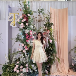 Đầm ren mặc cưới 464554