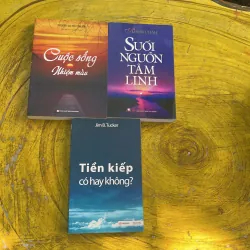 COMBO CUỘC SỐNG NHIỆM MÀU- SUỐI NGUỒN TÂM KINH- TIỀN KIẾP CÓ HAY KHÔNG?