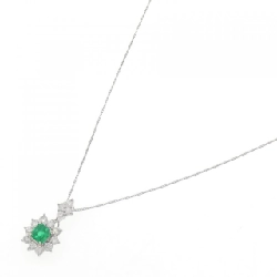 Dây chuyền Emerald PT900/PT850 0.50CT - Hàng hiệu Chính hãng 858126