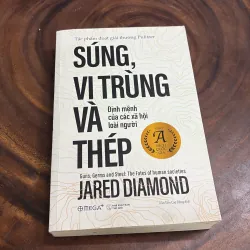 II Tác Phẩm Đoạt Giải Thưởng Pulitzer: Súng Vi Trùng Và Thép - JARED DIAMOND - 2022 976225