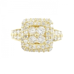 Nhẫn kim cương K18YG 1.14CT - Hàng hiệu Chính hãng 852586