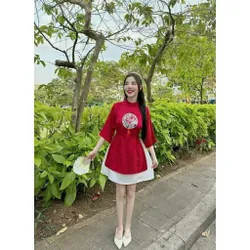 Áo dài tết 740500