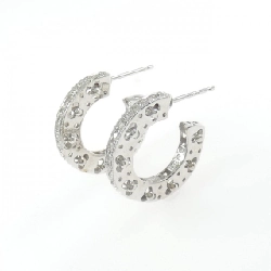 Bông tai kim cương 750WG/K14WG/18KWG 0.30CT - Hàng hiệu Chính hãng 873560