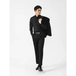 Áo sơ mi đen Coolmate size S vải Modal thoáng khí mặc 1 lần 564890