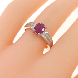 Nhẫn ruby PT900 0.71CT 667351
