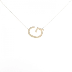 K18YG Chữ cái G Dây chuyền - Hàng hiệu Chính hãng