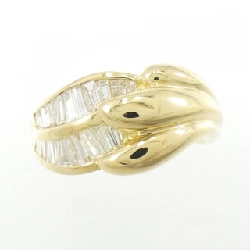 Nhẫn kim cương 750YG 0.77CT - Hàng hiệu Authentic 851450