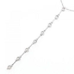 K18WG Dây chuyền kim cương 1.00CT - Hàng hiệu Chính hãng 859467