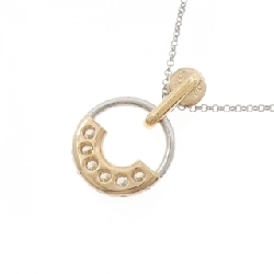 K18/PT900/PT850 Dây chuyền kim cương 0.48CT - Hàng hiệu Chính hãng 857203