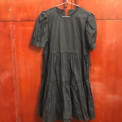 Đầm thô babydoll đen hàng quảng châu size M  518967