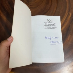 II Tựa sách: 100 Quy Luật Bất Biến Để Thành Công Trong Kinh Doanh - BRIAN TRACY - 2008 454484