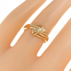 Nhẫn kim cương K18YG 0.03CT 671570