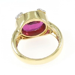 Nhẫn tourmaline rubellite 750YG/750WG 668784