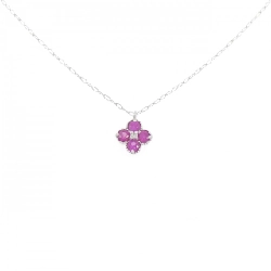 Dây chuyền ruby hoa PT850 - Hàng hiệu chính hãng