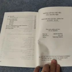 PHONG TỤC VIỆT NAM (NHỮNG LỄ TỤC CHỦ YẾU CỦA NGƯỜI VIỆT) 719909