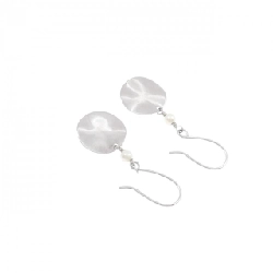 K18WG Bông tai ngọc trai nước ngọt - Hàng hiệu Authentic 866492