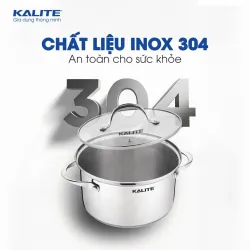 Nồi KALITE KL352 inox đáy từ 5 lớp dùng trên mọi loại bếp 701316
