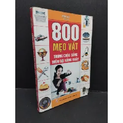 [Sách Cũ SCGR] 800 mẹo vặt trong cuộc sống hiện đại hàng ngày mới 60% bẩn bìa, ố, ẩm, rách bìa, tróc bìa, gấp bìa 2011 HCM2410 Minh Tân KỸ NĂNG