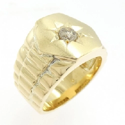 Nhẫn kim cương K18YG 0.45CT - Hàng hiệu Authentic