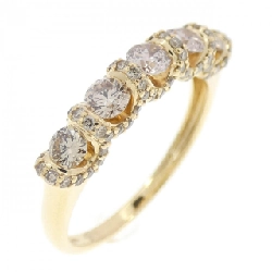 Nhẫn kim cương K18YG 0.70CT