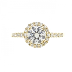 Nhẫn kim cương K18YG 0.563CT G SI2 EXT - Hàng hiệu Authentic 874087