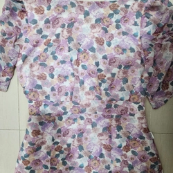 Đầm voan hoa tím Erosia 541715