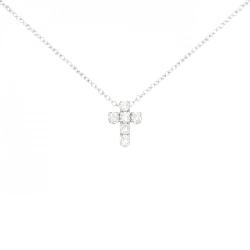 Ponte Vecchio Dây chuyền hình thánh giá 0.23CT - Hàng hiệu Chính hãng