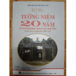 Kỷ yếu tưởng niệm 20 năm Cố ni trưởng T.N.T.Yến L7 - 2009 - 127 trang TÂM LINH - TÔN GIÁO - THIỀN ANTQ2012-202 Blogmeo040226