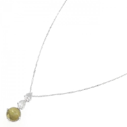 K18WG Mắt mèo Chrysoberyl 3.23CT - Hàng hiệu Chính hãng 859174