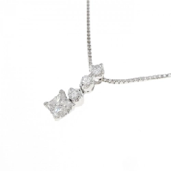 Dây chuyền kim cương PT900/K18WG 0.50CT - Hàng hiệu Chính hãng 862702