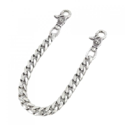 クロムハーツ CHROME HEARTS CLASSIC SHORT T クラシックショート 2クリップ 2355 304 3500 9100 ウォレットチェーン - Hàng hiệu Authentic