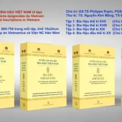 Tuyển tập tư liệu bia hậu Việt Nam 4 tập + Thư mục nghiên cứu văn bia Việt Nam 